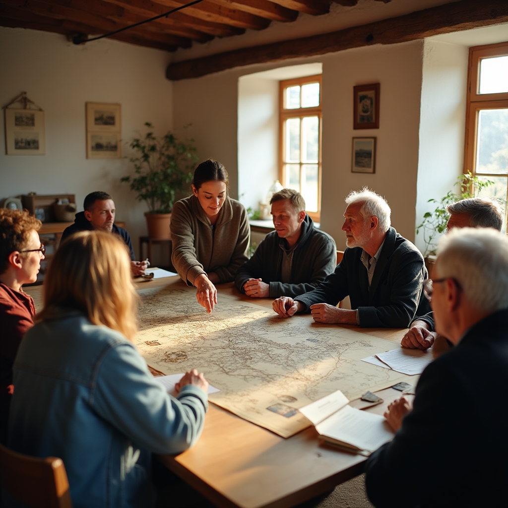 Warsztaty historyczne dla mieszkańców małej miejscowości
