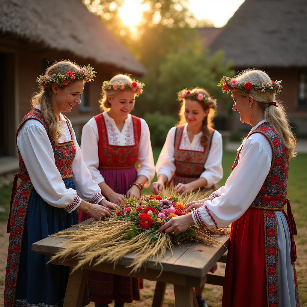 Tradycyjne regionalne zwyczaje ludowe w polskiej wsi